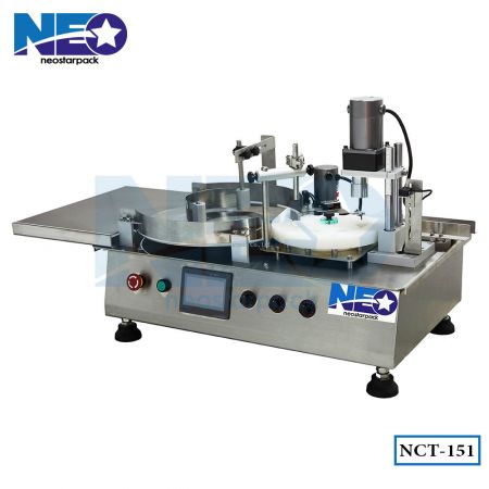 Small bottles filling and capping machine